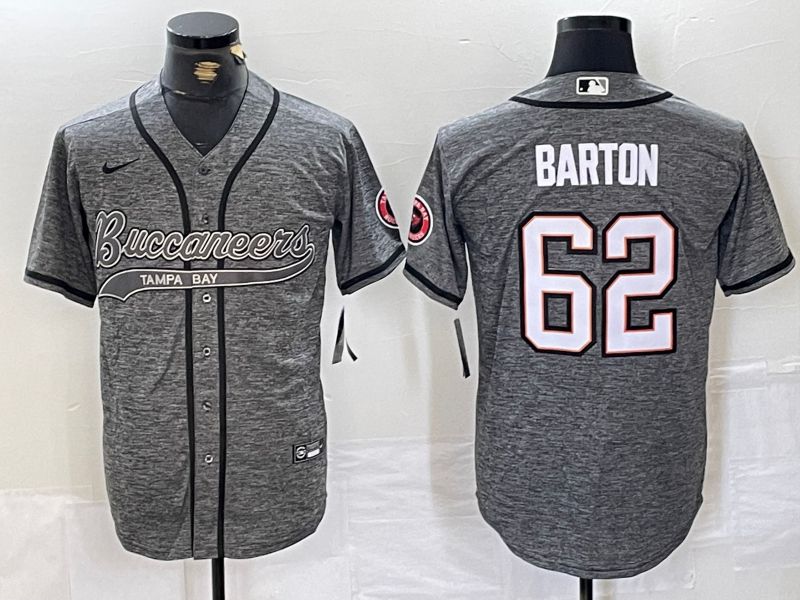 Men Tampa Bay Buccaneers #62 Barton Grey Joint Name 2024 Nike Limited NFL Jersey style 1->tampa bay buccaneers->NFL Jersey